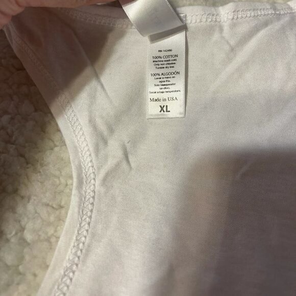 OTL White Racerback Tank Top NWOT - Picture 3 of 3
